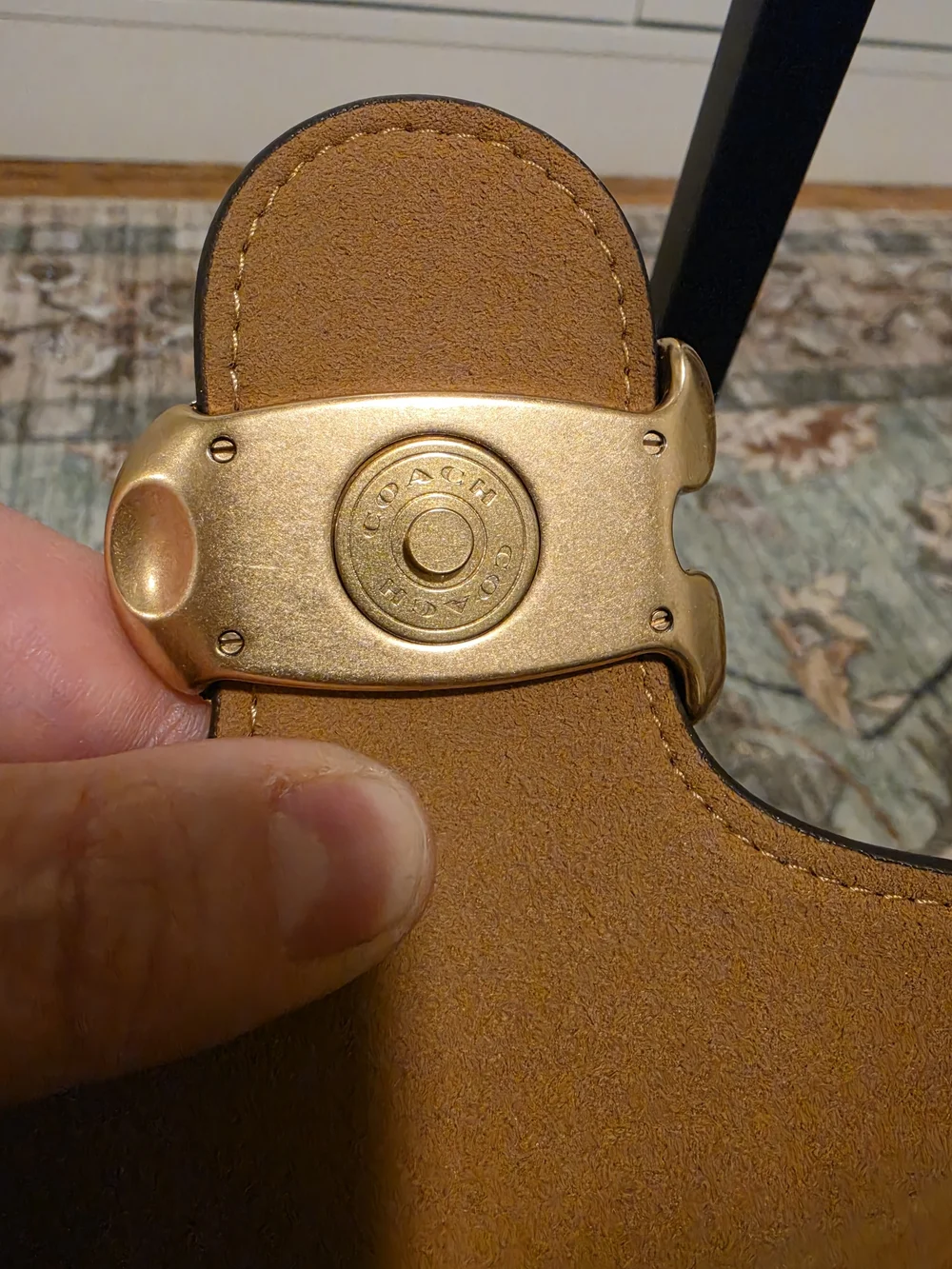 Coach Tabby 26 Glovetanned Leather Burnished Honey